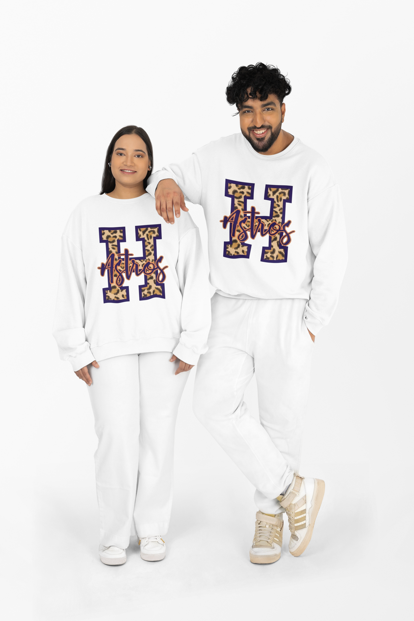 Astros Leopard “H” Sweatshirt