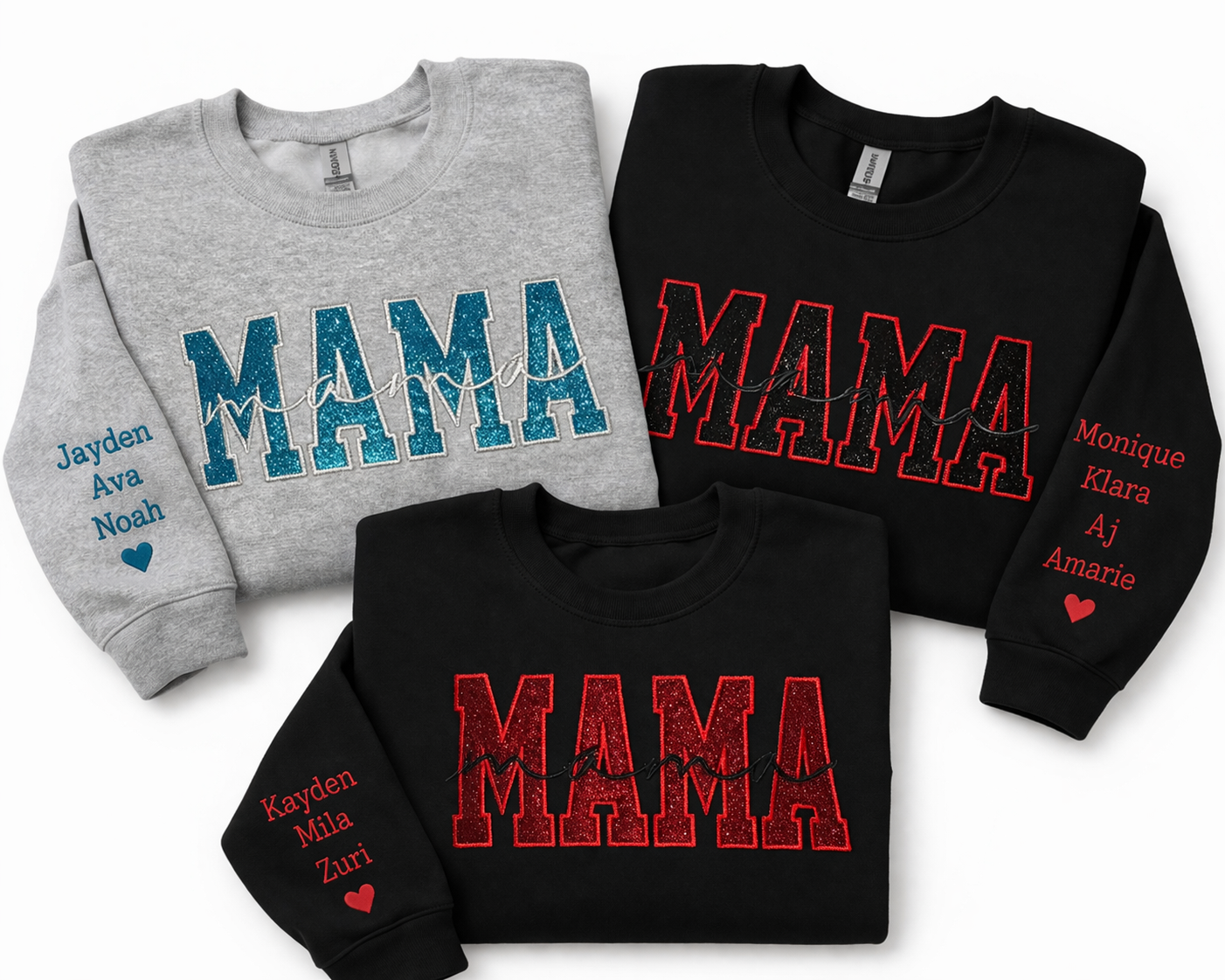 Mama Embroidered Sweatshirt
