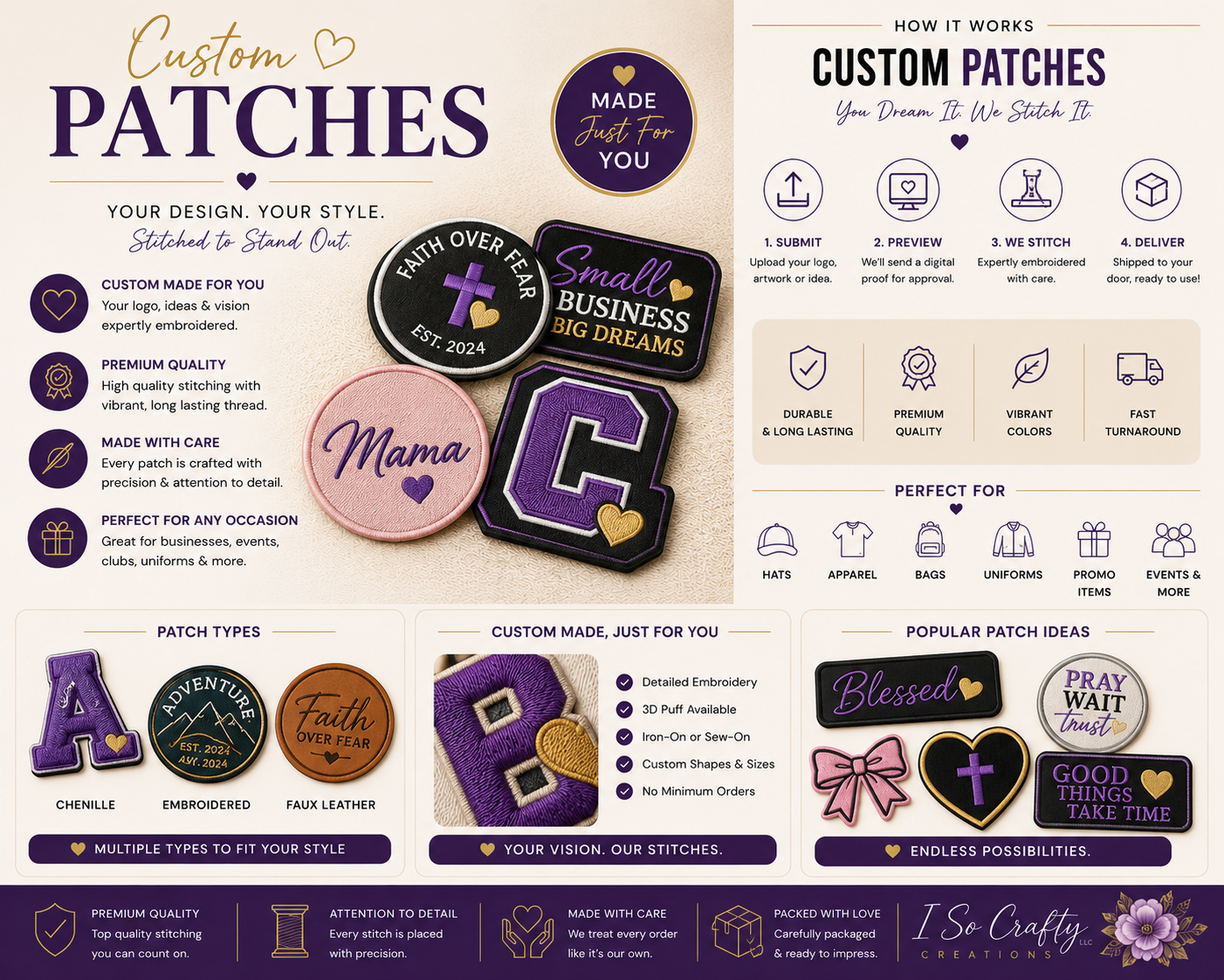 Custom Embroidered Patches