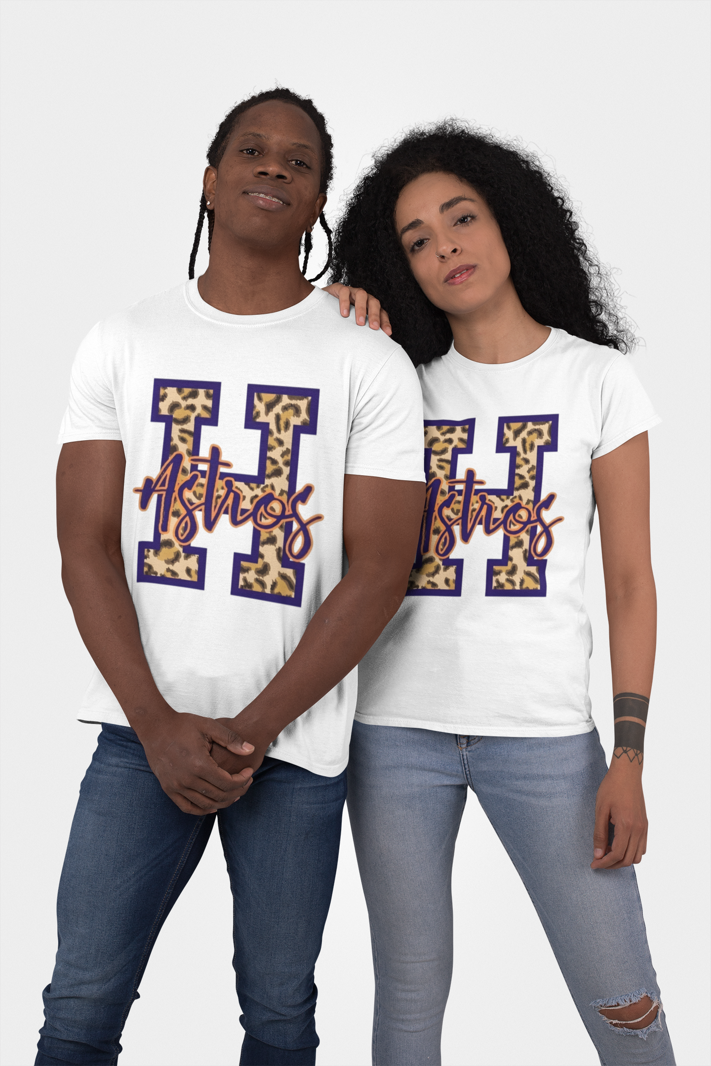 Astros Leopard Tee